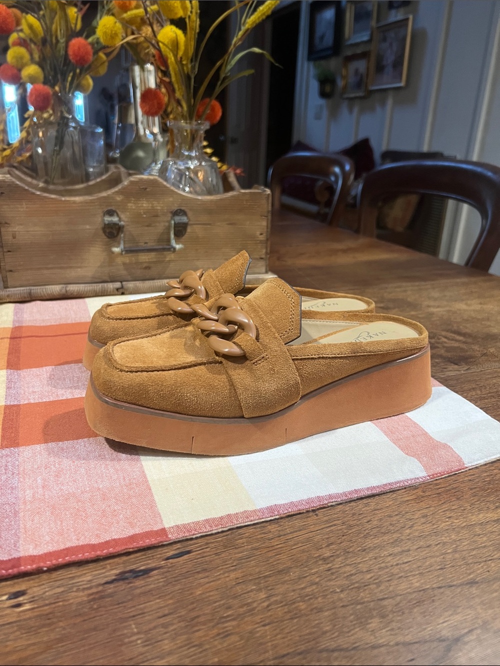 Naked Feet Elect Suede Mules